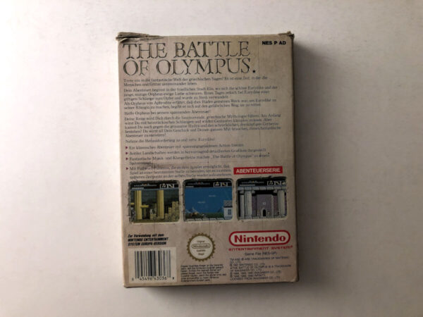 The Battle of Olympus (NES i original emballage) #64(tysk æske og manual) - Image 8