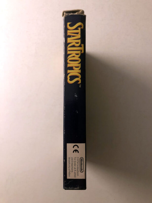 StarTropics (NES i original emballage) #65(tysk æske og manual) - Image 5