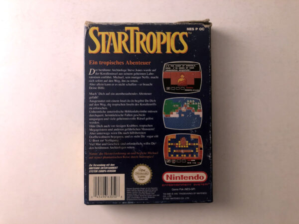 StarTropics (NES i original emballage) #65(tysk æske og manual) - Image 9