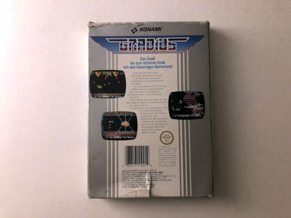 Gradius (NES i original emballage) #66(tysk kasse og maual) - Image 8