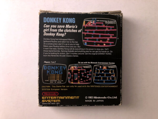 Donkey Kong (NES i original emballage) #55 - Image 8