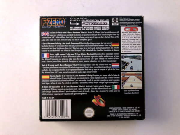 F-Zero Maximum Velocity (GB Advance: Spil i original emballage) #165 - Image 8