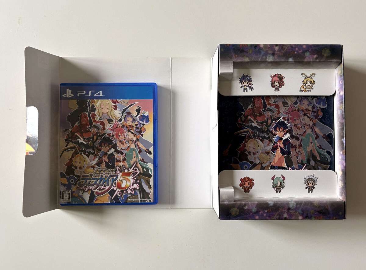 Disgaea 5 First Press Limited Edition(PS4 Brugt) - Japansk cover - Billede 3