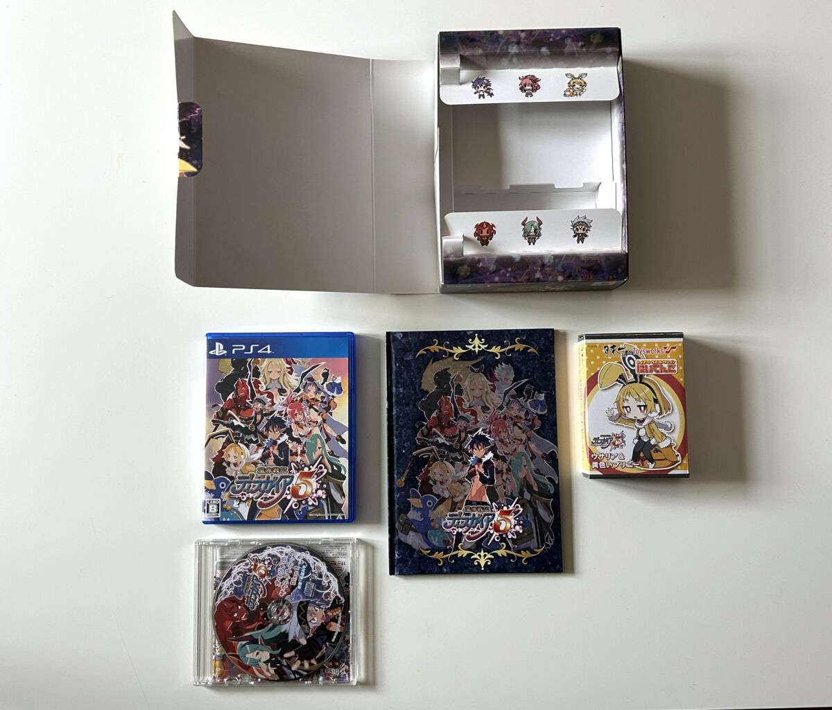 Disgaea 5 First Press Limited Edition(PS4 Brugt) - Japansk cover - Billede 2