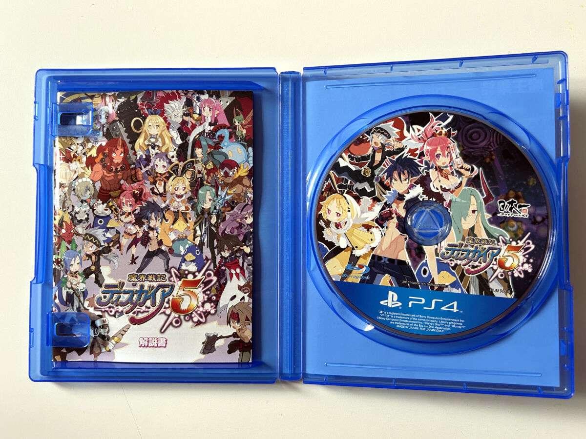 Disgaea 5 First Press Limited Edition(PS4 Brugt) - Japansk cover - Billede 4