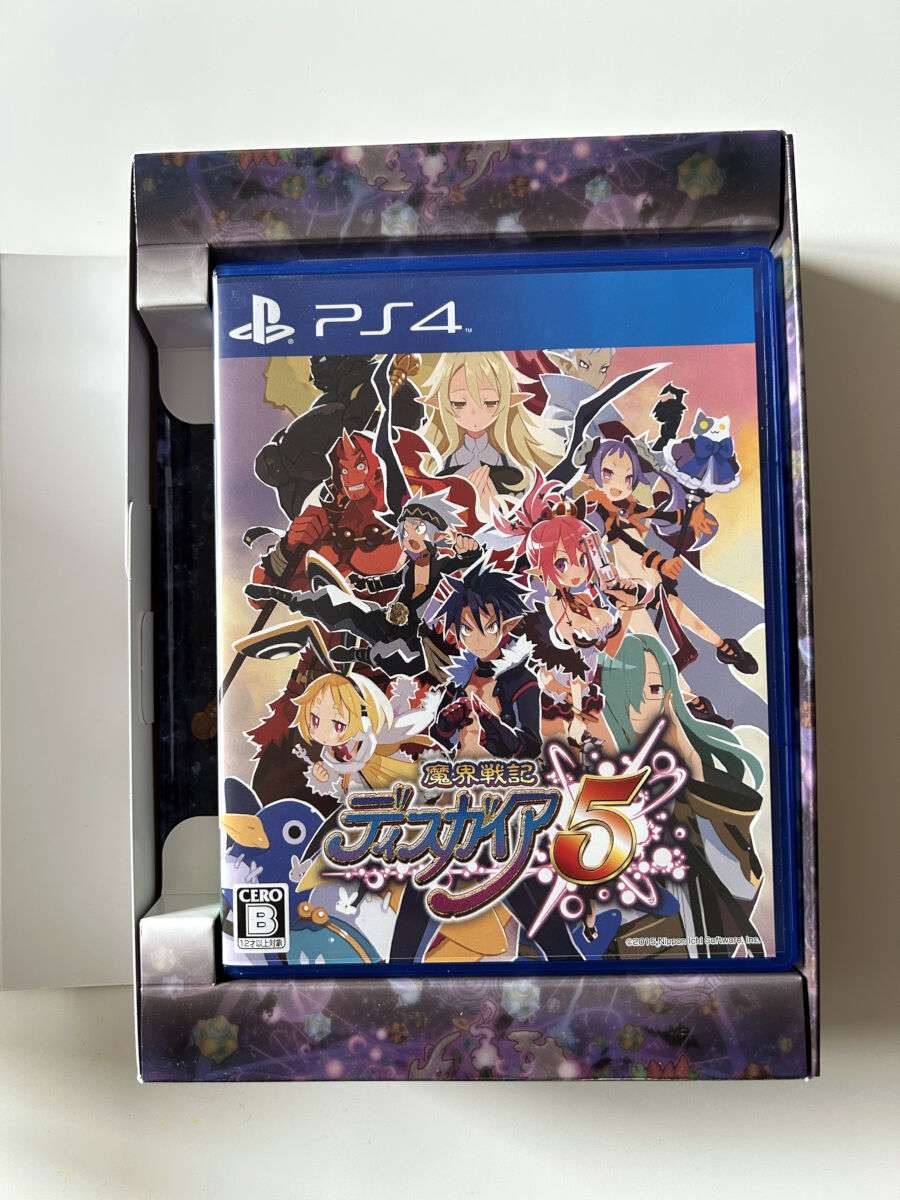 Disgaea 5 First Press Limited Edition(PS4 Brugt) - Japansk cover - Billede 5