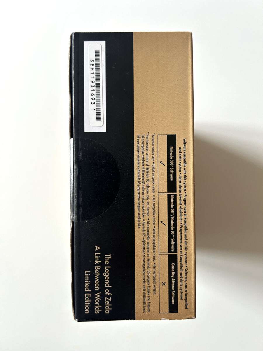 A Legend of Zelda - A Link Between Worlds - Uåbnet 3DS XL (i original emballage) - Billede 2