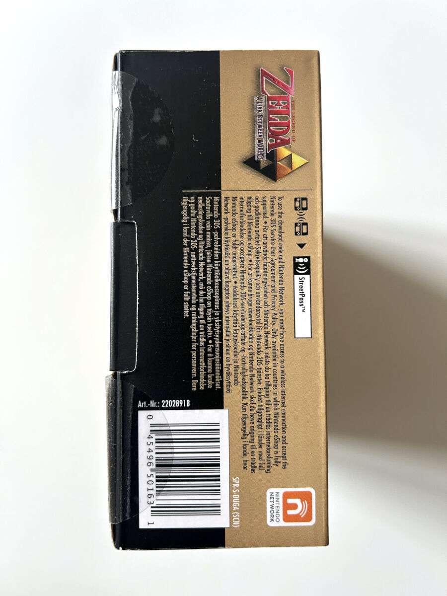 A Legend of Zelda - A Link Between Worlds - Uåbnet 3DS XL (i original emballage) - Billede 5