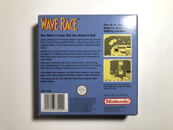 Wave Race (Gameboy Classic i original emballage) #70 - Image 7