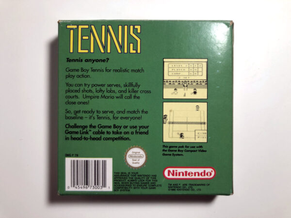 Tennis (Gameboy Classic i original emballage) #65 - Image 7