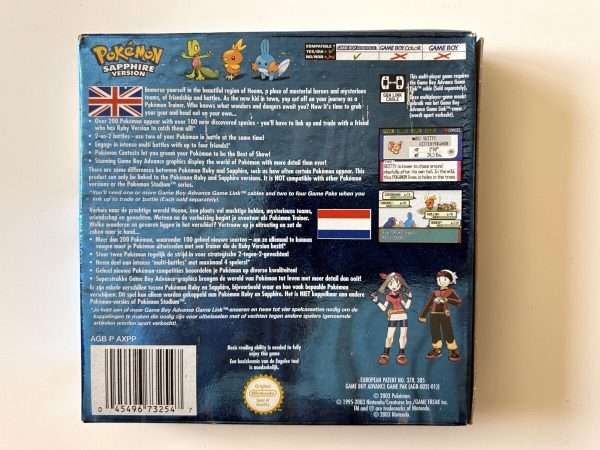 Pokemon Sapphire Version (GB Advance: Spil i original emballage) #374 - Image 8