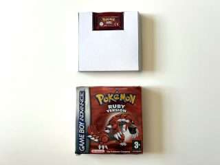 Pokemon Ruby Version (GB Advance: Spil i original emballage) #375