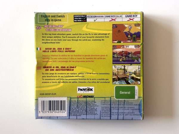 Ed, Edd n Eddy The Mis-Edventure (GB Advance: Spil i original emballage) #368 - Image 9