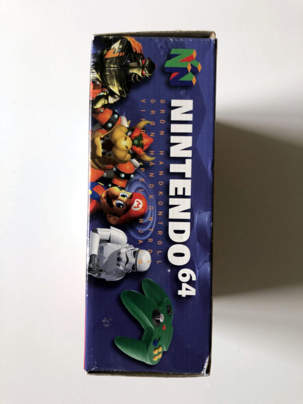 Nintendo 64 Controller i Æske, flække i papinlay (N64 i original emballage) #216 - Image 7