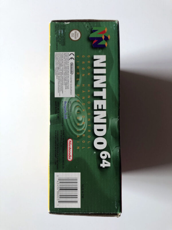 Nintendo 64 Controller i Æske, flække i papinlay (N64 i original emballage) #216 - Image 6