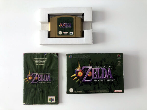 The Legend of Zelda Majora's Mask (N64 i original emballage) #215