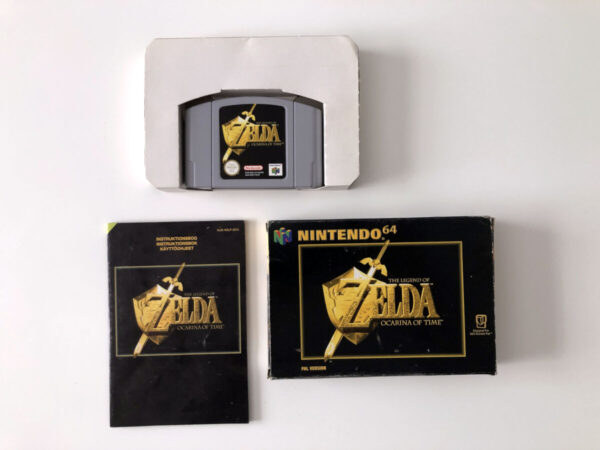 The Legend of Zelda Ocarina of Time (N64 i original emballage) #210