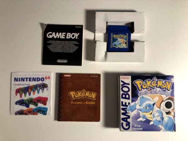 Pokemon Blue Version (Gameboy Classic i original emballage) #75