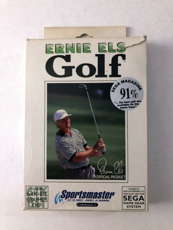 Ernie Els Golf(Game gear i original emballage)