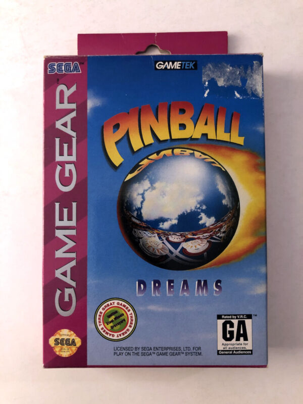 Pinball Dreams(Game gear i original emballage)