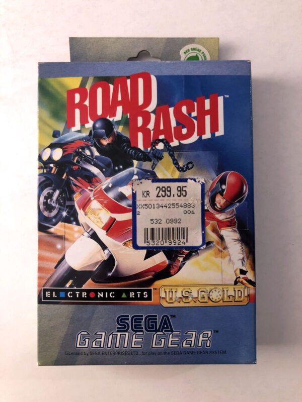 Road Rash(se billeder)(Game gear i original emballage)
