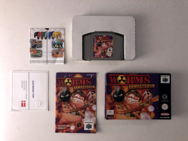 Worms Armageddon (N64 i original emballage) #190