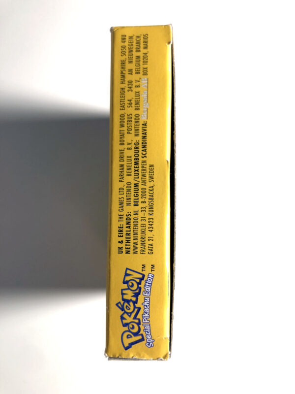 Pokemon Yellow(Gameboy Classic i original emballage) #76 - Image 5