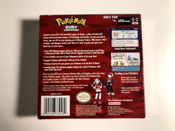 Pokemon Ruby Version (GB Advance: Spil i original emballage) #232 - Image 7