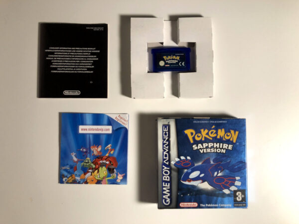 Pokemon Sapphire Version (GB Advance: Spil i original emballage) #229