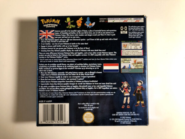 Pokemon Sapphire Version (GB Advance: Spil i original emballage) #229 - Image 8