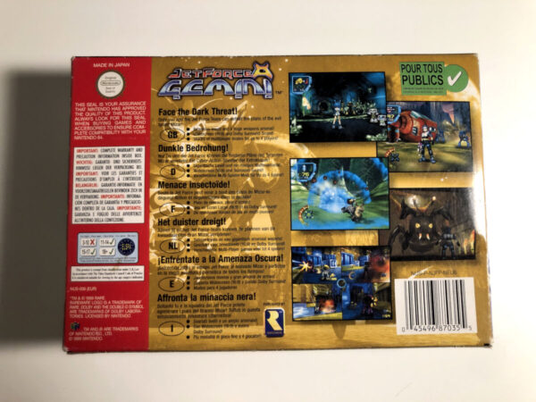 Jetforce Gemini (N64 i original emballage) #239 - Image 8