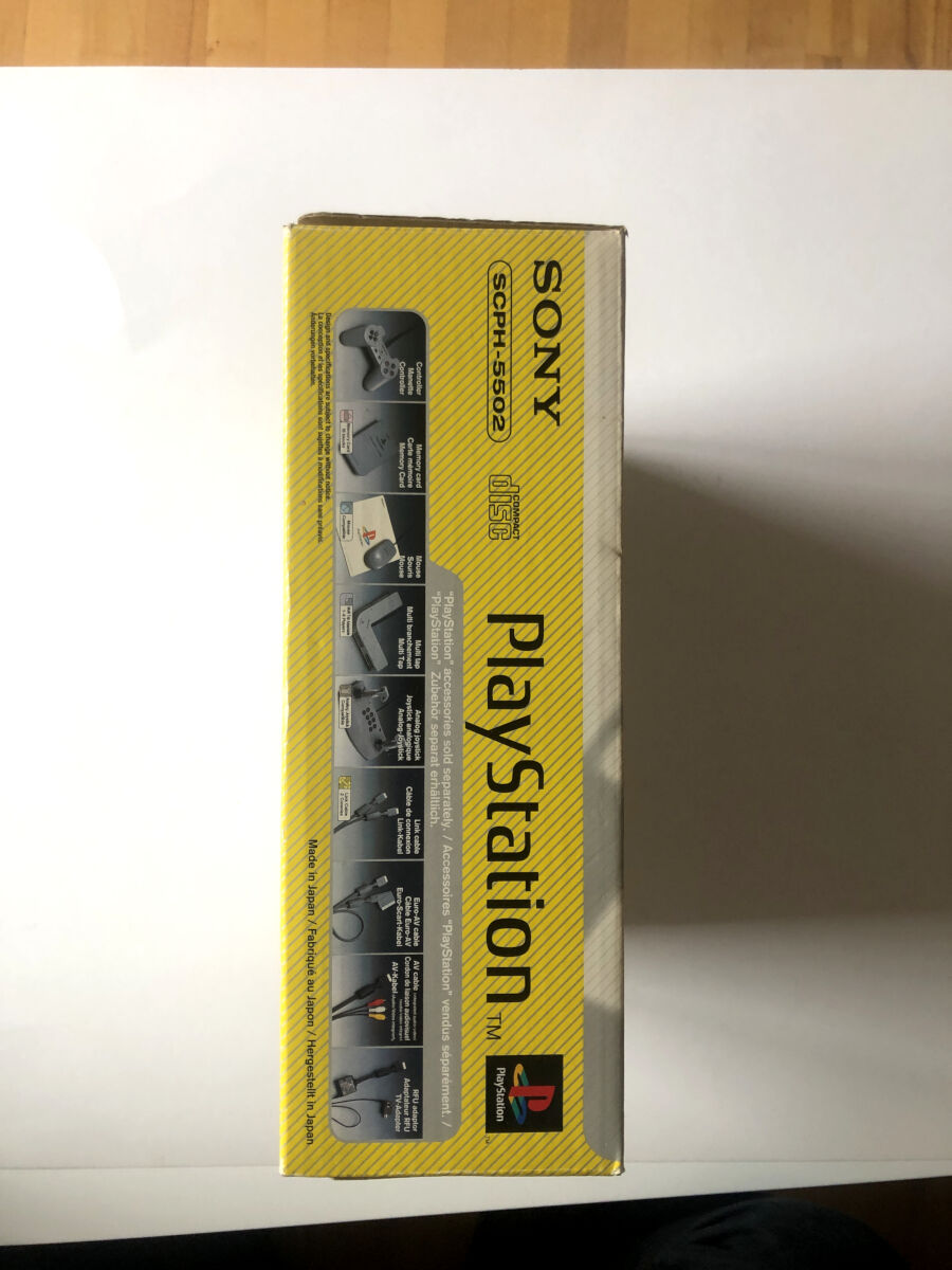 коробка для playstation 1 коробка для playstation 1