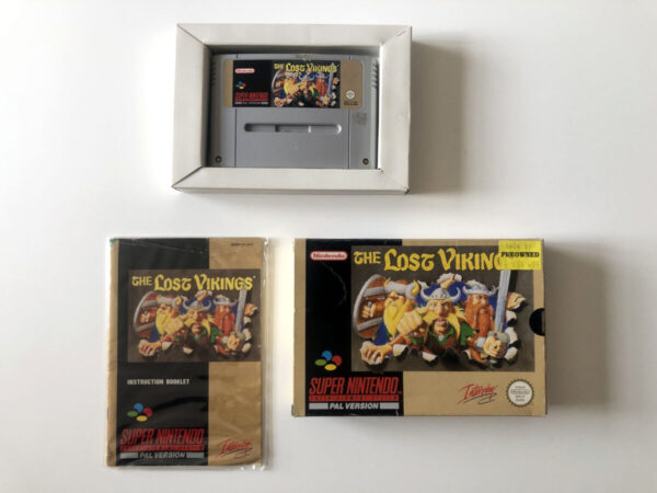 The Lost Vikings (SNES i original emballage) #169