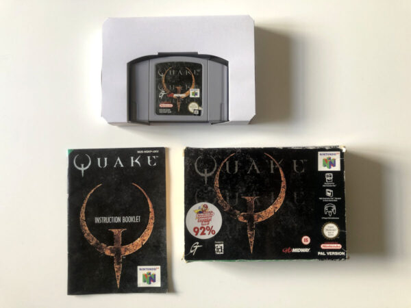 Quake (N64 i original emballage) #204