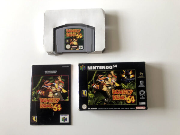 Donkey Kong 64 (uden Expansion pak)(N64 i original emballage) #205
