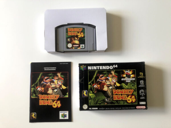 Donkey Kong 64 (uden Expansion pak)(N64 i original emballage) #209