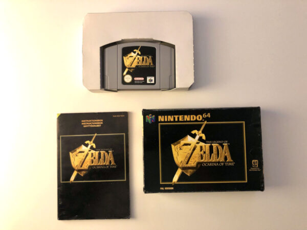 The Legend of Zelda Ocarina of Time (N64 i original emballage) #211