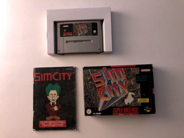 Sim City, Tysk tekst (SNES i original emballage) #145