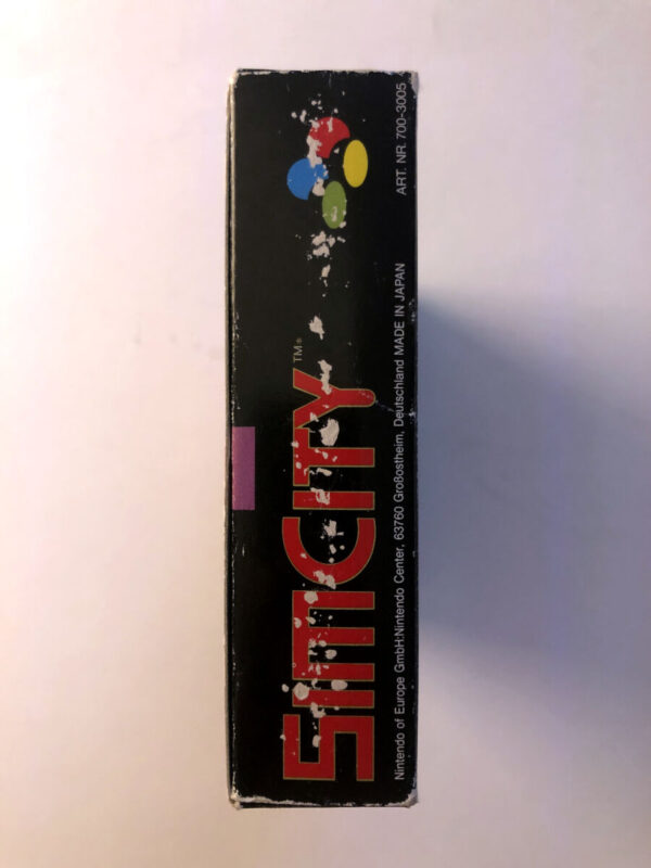 Sim City, Tysk tekst (SNES i original emballage) #145 - Image 5