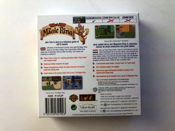 Tom and Jerry The Magic Ring (GB Advance: Spil i original emballage) #186 - Image 7