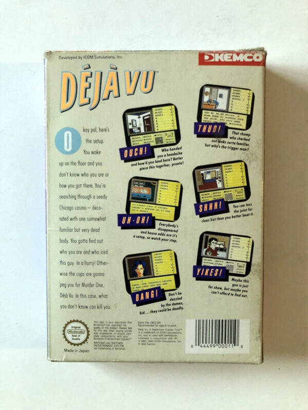 Deja Vu (NES i original emballage) #93 - Image 9