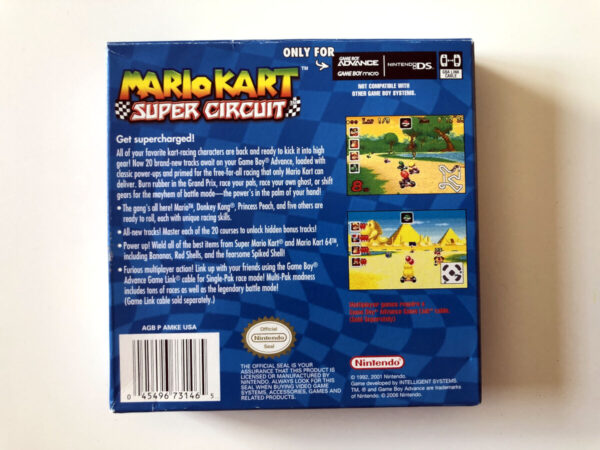 Mario Kart Super Circuit, Player's Choice edition, USA (GB Advance: Spil i original emballage) #197 - Image 7