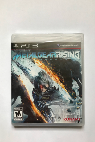 Metal Gear Rising: Revengeance(US cover)(PS3 Ny)