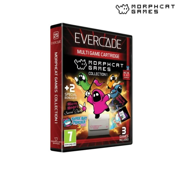 Morphcat Games Collection 1(Evercade Ny)