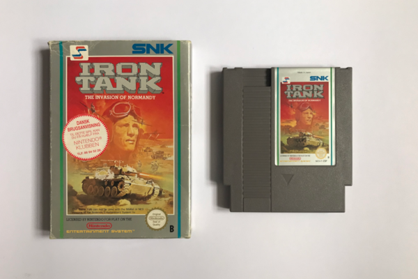 Iron Tank, Mangler fuldt Frontbillede . Sider og skader afbilledet.  (NES i original emballage) #61