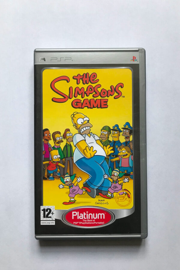 The Simpsons Game(Platinum)(PSP)