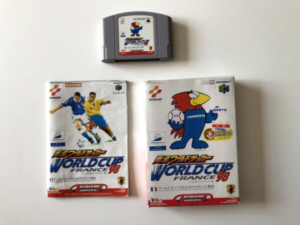 Jikkyo World Soccer World Cup France 98(Japansk)(N64) (mangler inlay)
