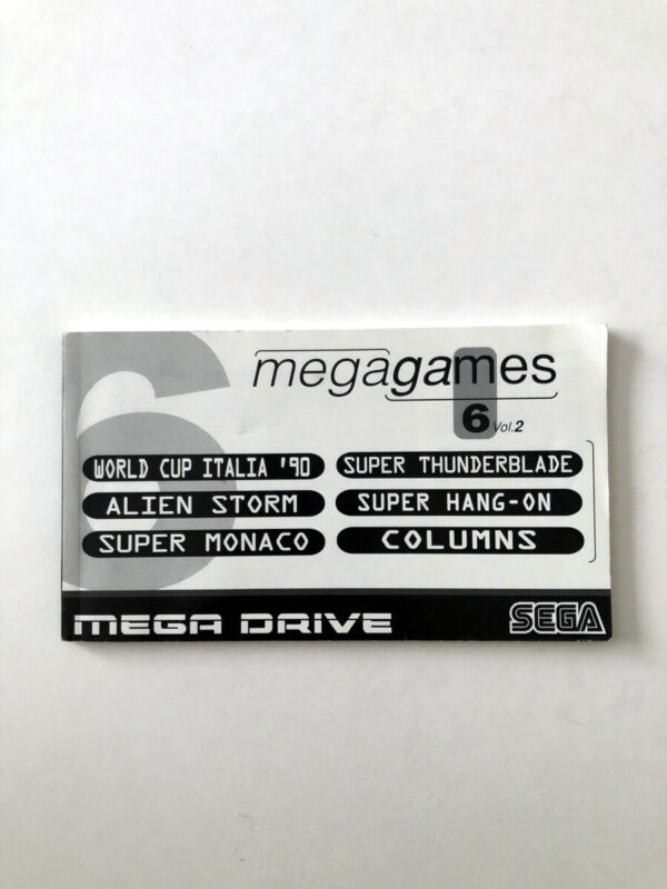 Mega Games 6 Vol. 2. (Sega Mega Drive-manual) #36