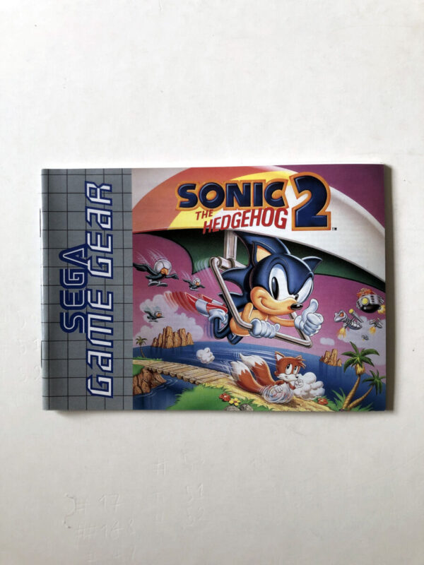 Sonic The Hedgehog 2 (Sega Game Gear-manual) #34