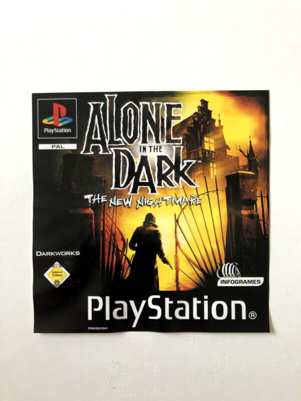 Alone in the Dark The New Nightmare (Front Cover inlay, ikke manualen)(PS1-manual) #5